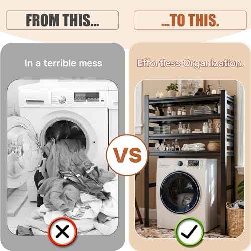 Over Washer and Dryer Shelves