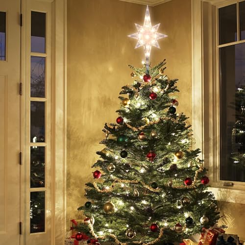 Lighted Christmas Tree Topper