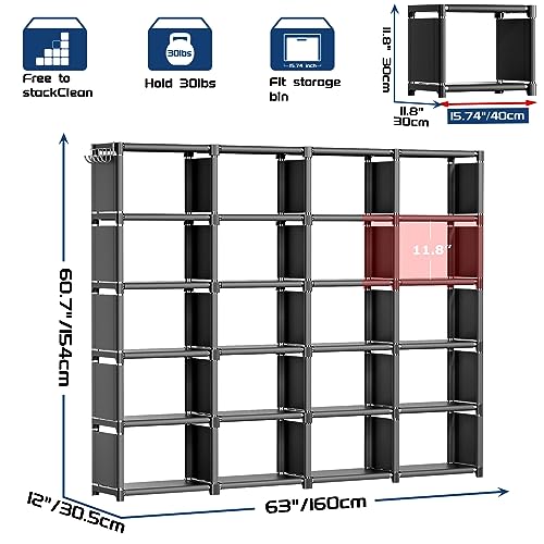 Book Shelf 20 Cube Storage Organizer