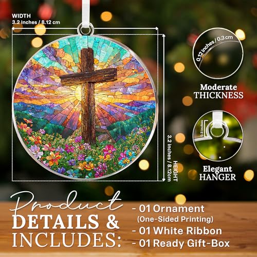 Cross Ornaments for Christmas Tree