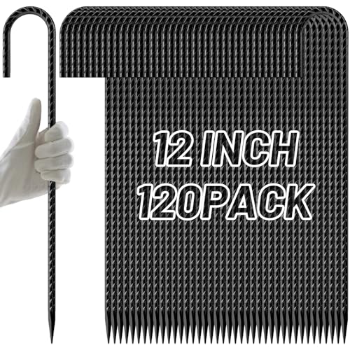 Rebar Stakes 12 Inch J Hook (120 Count)