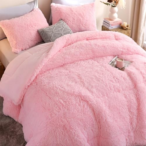 Fluffy Full Size Comforter Set