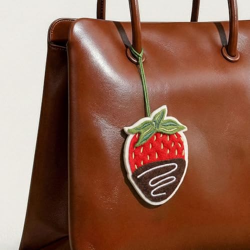 Sweet Strawberry Felt Keepsake Birthday & Everyday Card