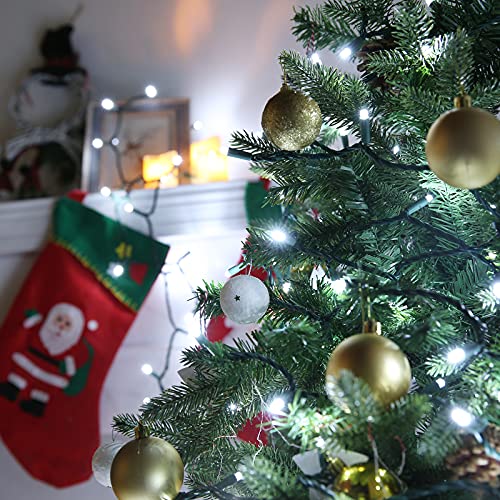 5MM Wide Angle Christmas Lights Cool White
