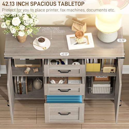 File Cabinet with 3 Drawers