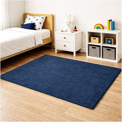 Soft & Colorful 12' Round Kids Classroom Area Rug