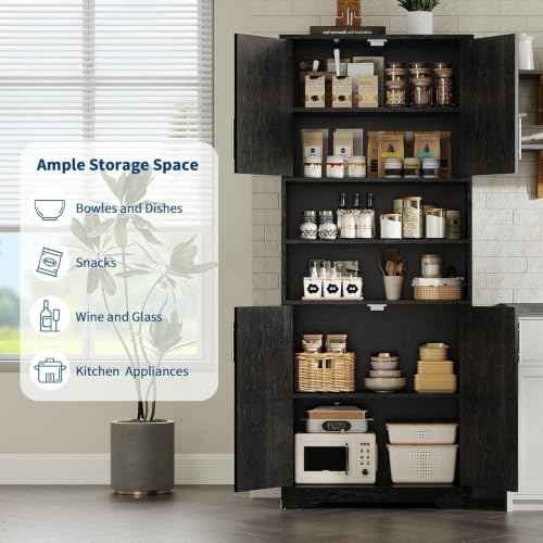 72'' Tall Kitchen Pantry Cabinet