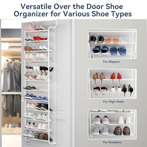 36 Pair Over The Door Shoe Organizer
