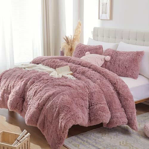 Fluffy Full Size Comforter Set