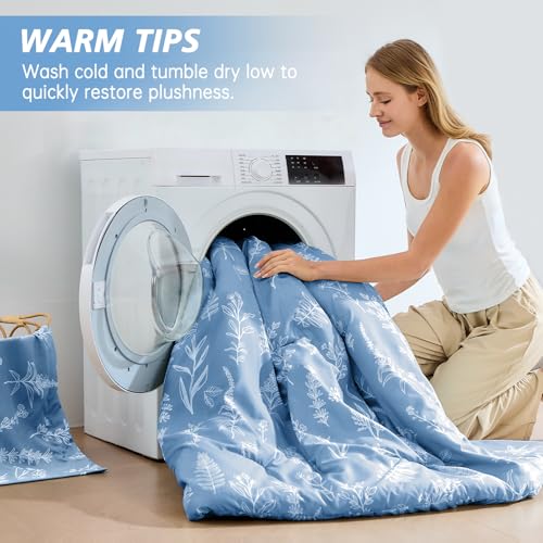 Ice Blue Full Comforter Set