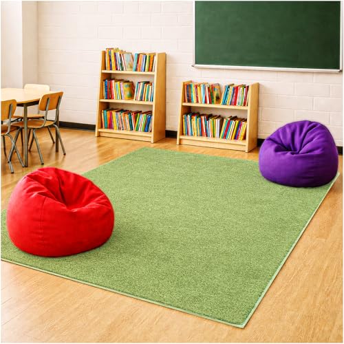 Soft & Colorful 9' x 12' Kids Classroom Area Rug