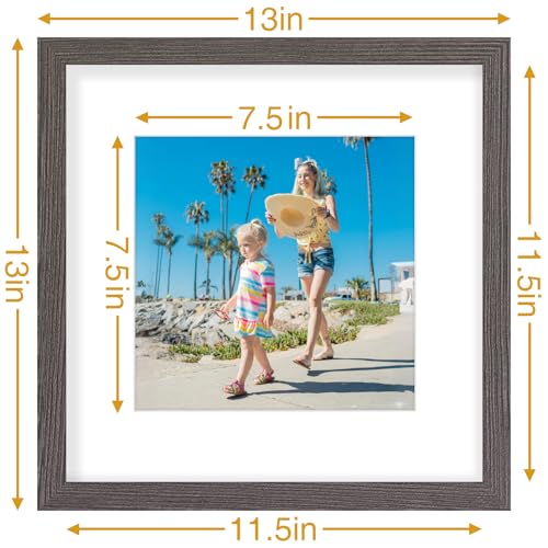 12x12 Picture Frames Set of 9 for Wall Mounting (9 Count)