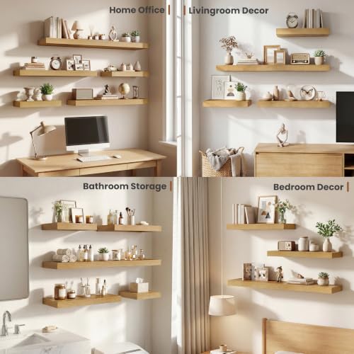 Deep Floating Shelves 40x12” Set of 2 (2 Count)