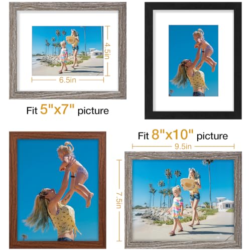 8x10 Picture Frames Set of 9 (9 Count)