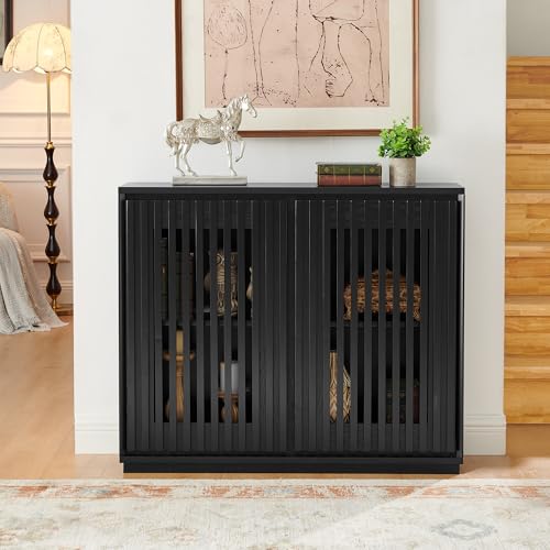 39" Narrow Sideboard Cabinet with Storage