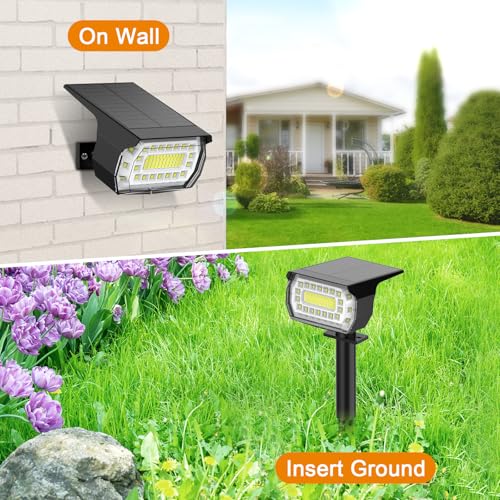 Solar Spot Lights Outdoor (12 Count)