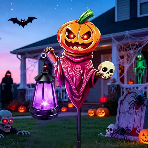 Halloween Decorations Outdoor Solar Lights