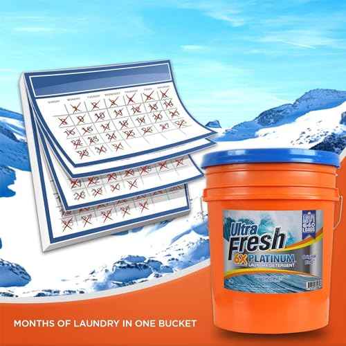 6X Platinum 5 Gal Laundry Detergent (640 Fl Oz)