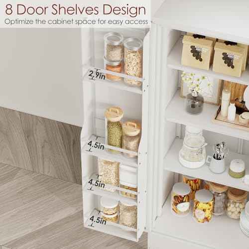 Metal Kitchen Pantry Storage Cabinet