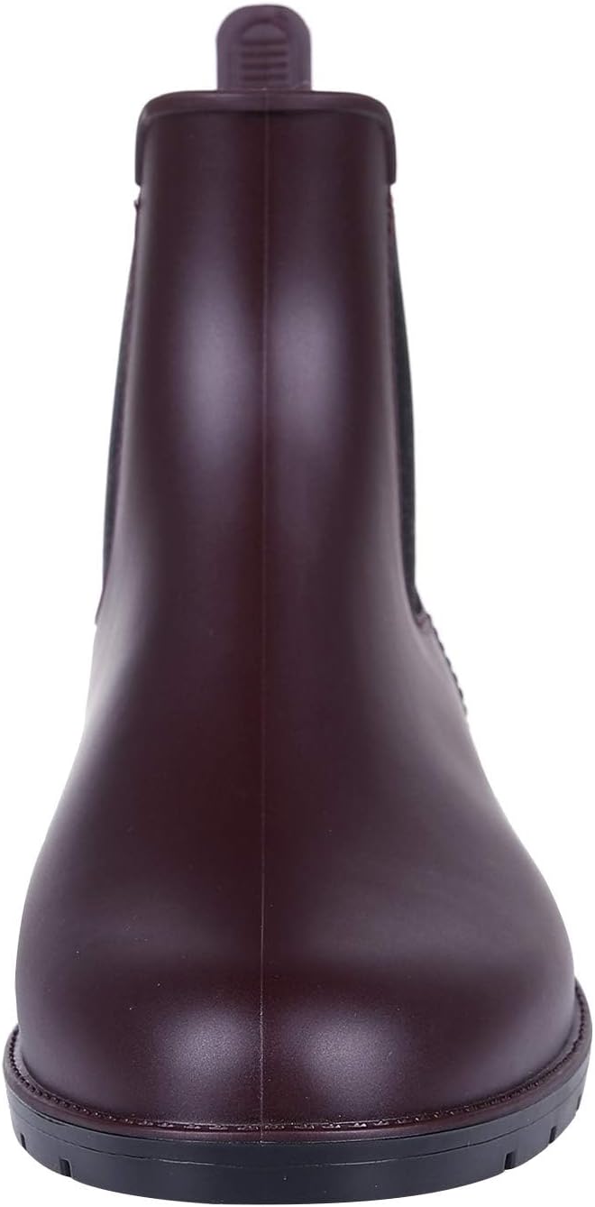 Asgard Women's Ankle Rain Boots Waterproof Chelsea Boots