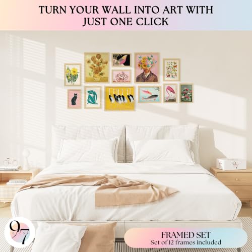 Eclectic Maximalist Wall Art (12 Count)