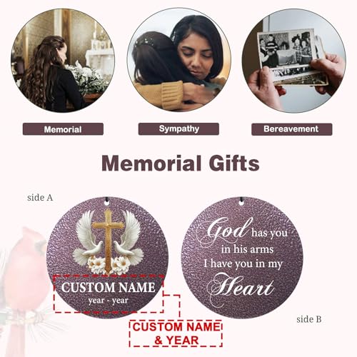 Memorial Wind Chimes Personalized for Outside