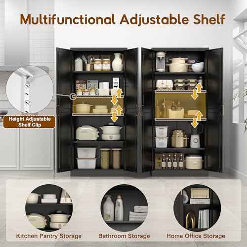 71" Kitchen Pantry Cabinet