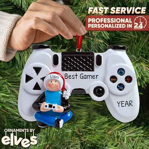 Personalized Video Game Ornaments