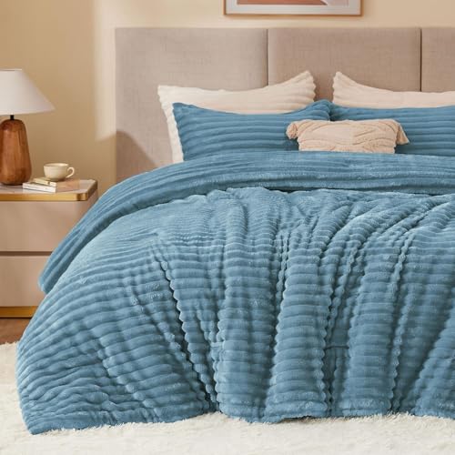 Fleece Full Comforter Set