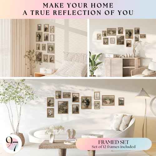 Vintage French Country Wall Art (12 Count)