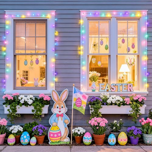 33ft 100 LED Easter Lights Battery Operated (100 Count)