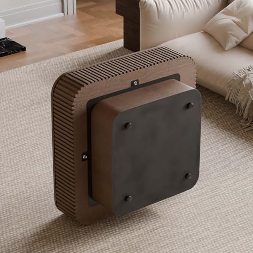Square Small Coffee Table with Storage