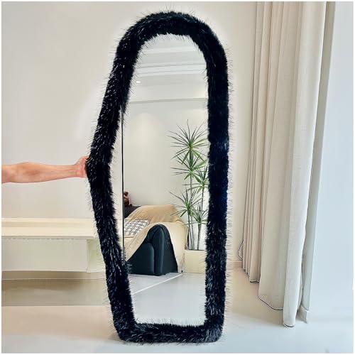 Fluffy Mirror Frame Cover for Arched & Full