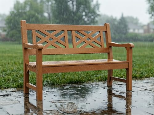 49" All Weather Poly Lumber Outdoor Garden Bench