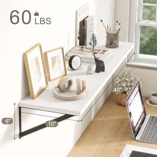 40 Inch Floating Shelves (2 Count)