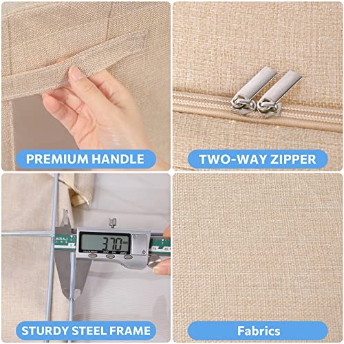 Clothes Storage Bins Box (2 Count)