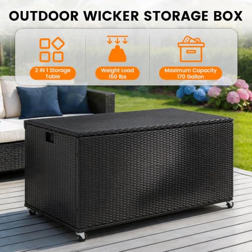 Sundale 170 Gallon Oudoor Deck Box