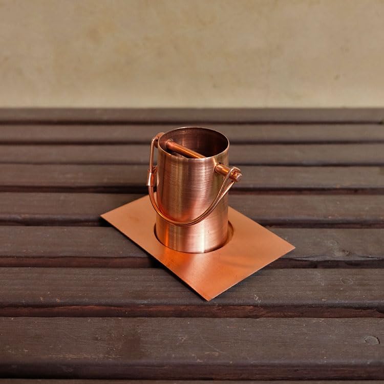 Nutshell Stores Honeybee & Hive Copper Rain Chain - Copper - 15 Feet