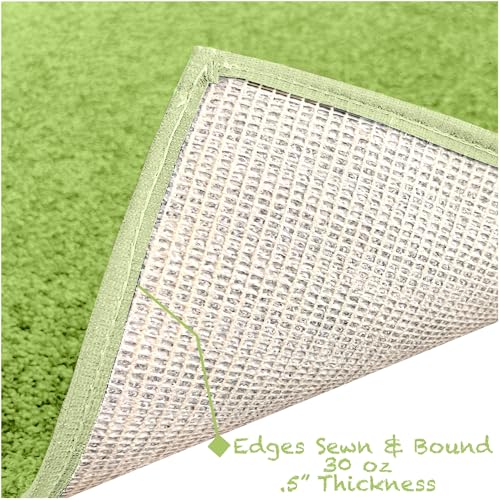 Soft & Colorful 11' x 11' Kids Classroom Area Rug