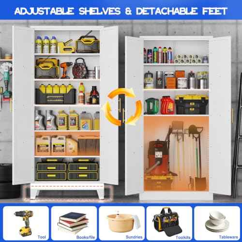 74.8" Tall Kitchen Pantry Cabinet