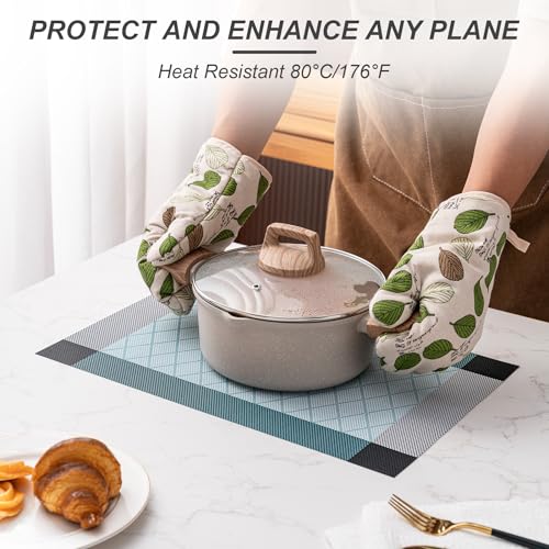 Placemats Set of 4 Washable Indoor (4 Count)