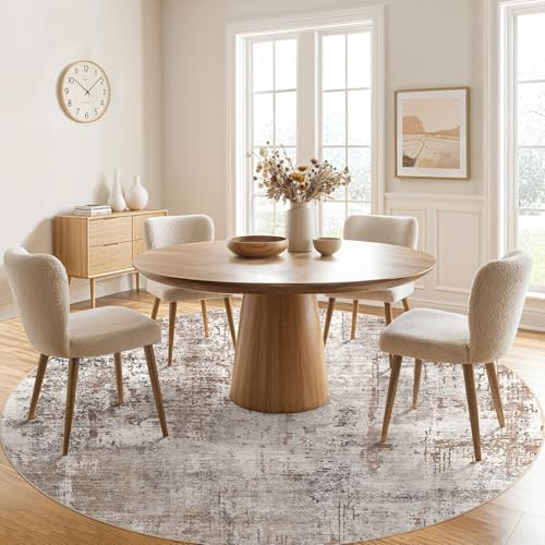 8ft Round Area Rug Living Room Rugs