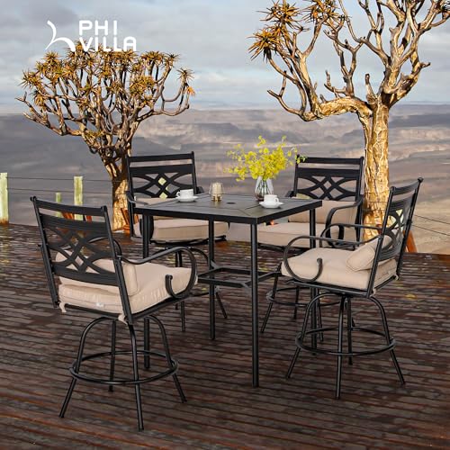 Patio Bar Set 5 PCS (5 Count)