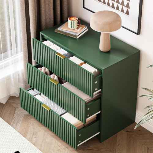 3 Drawer Nightstand Set of 2