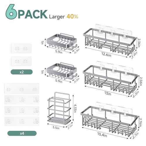 Shower Caddy 6 (6 Count)
