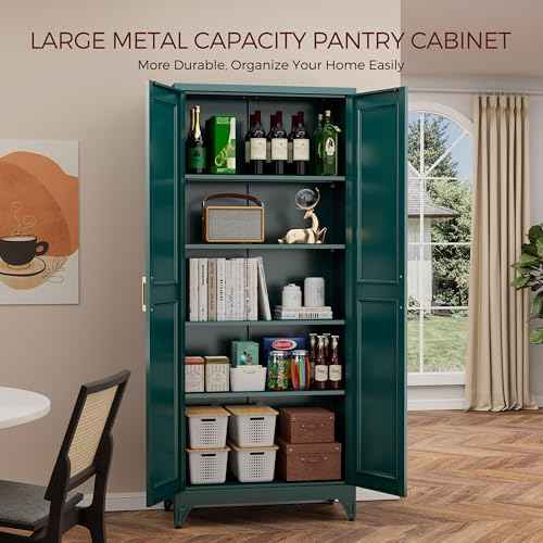 75" Kitchen Pantry Cabinet