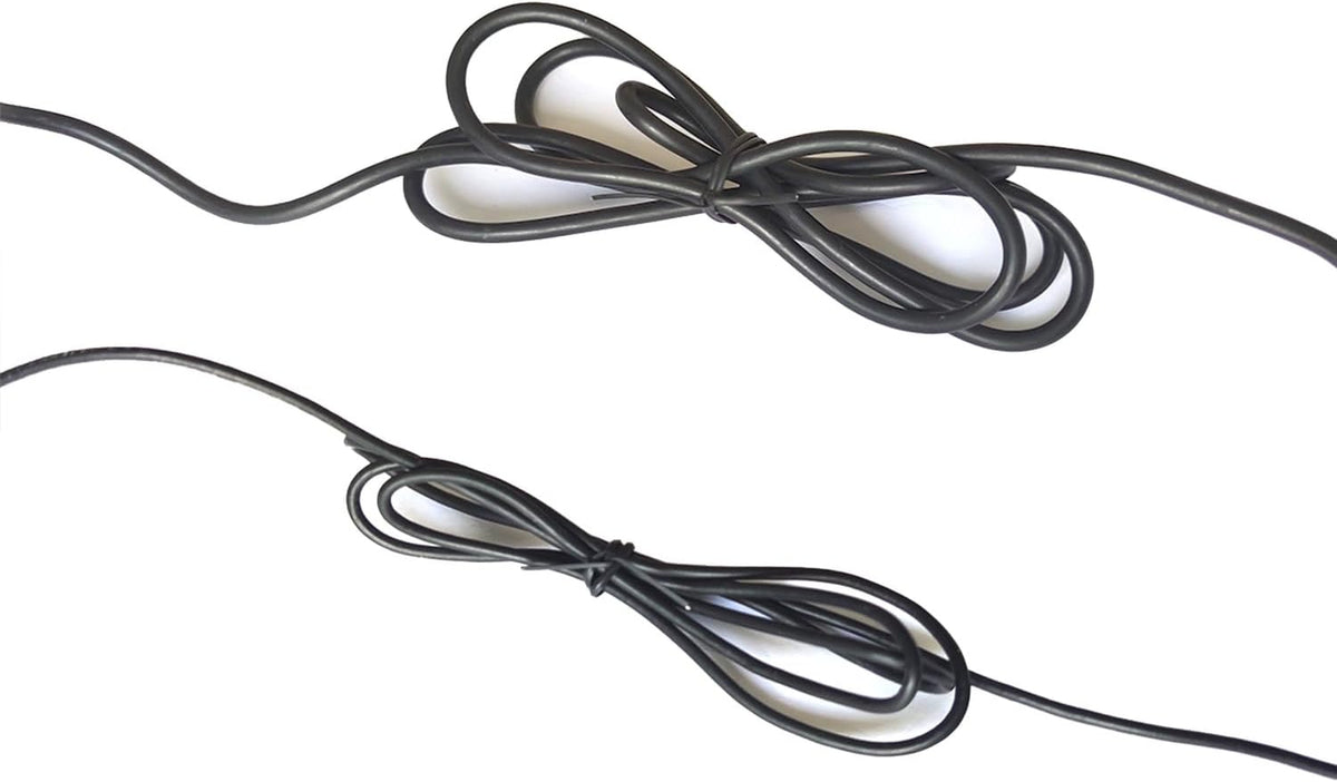 1000 pcs 10 inch Black Cable Twist Ties Plastic Twist Ties with Rugged Metal Innercores Reusable Fastening Cable Cord Wire Ties