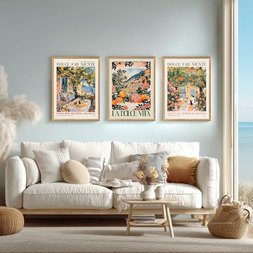 Italy Travel Wall Art set of 3 (3 Count)