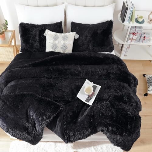 Fluffy Full Size Comforter Set