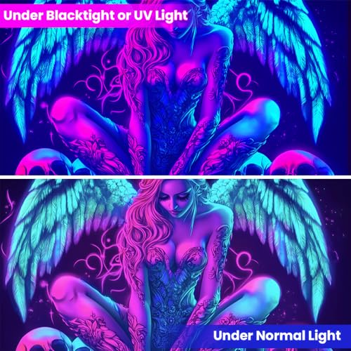 Blacklight Tapestry